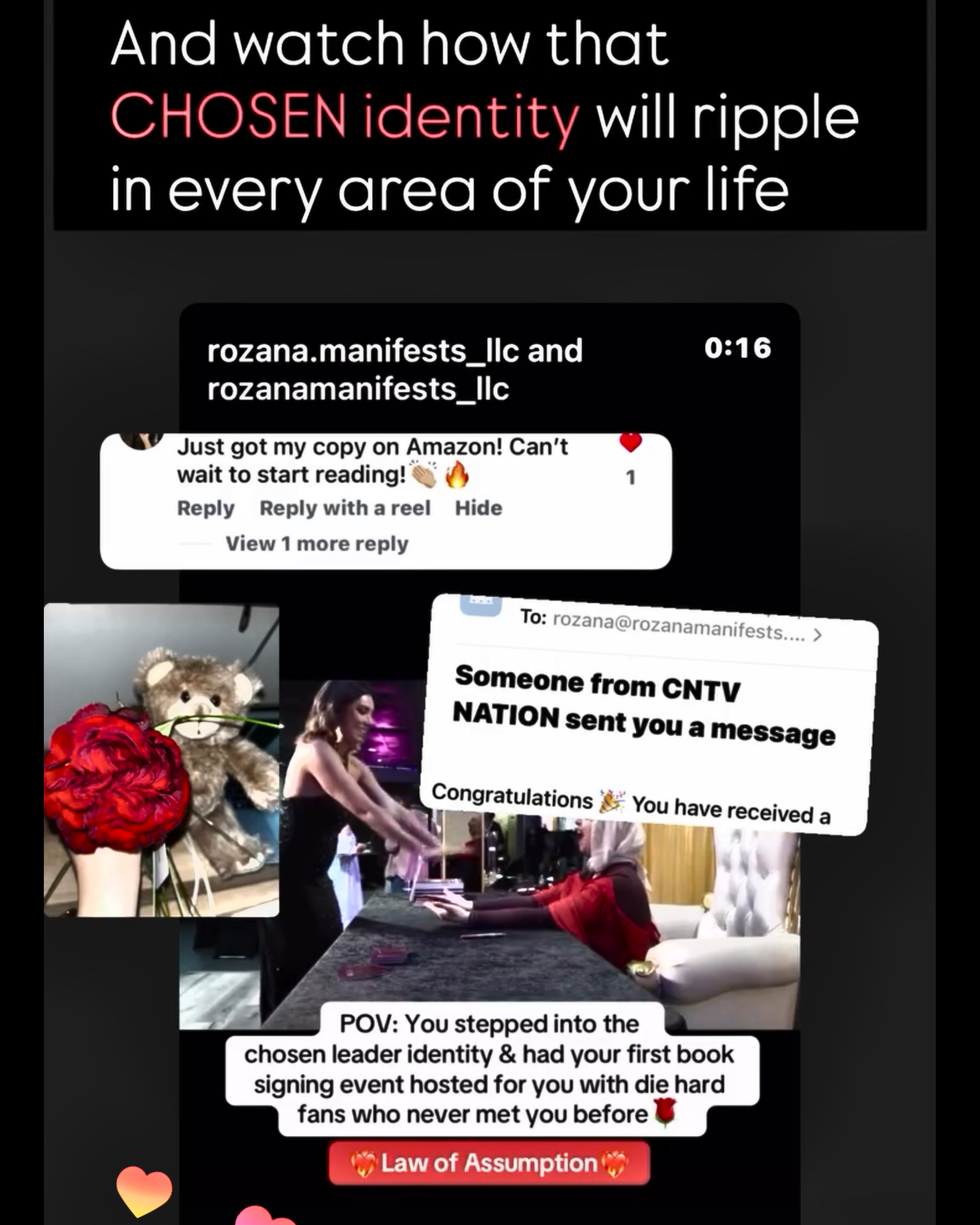 Real results from women stepping into the Chosen identity.